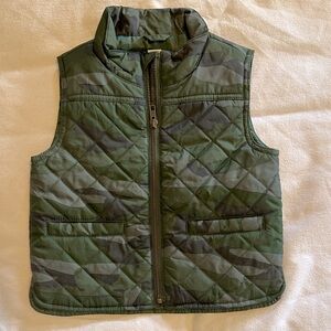 Jcrew Crewcuts Camouflage Quilted Vest